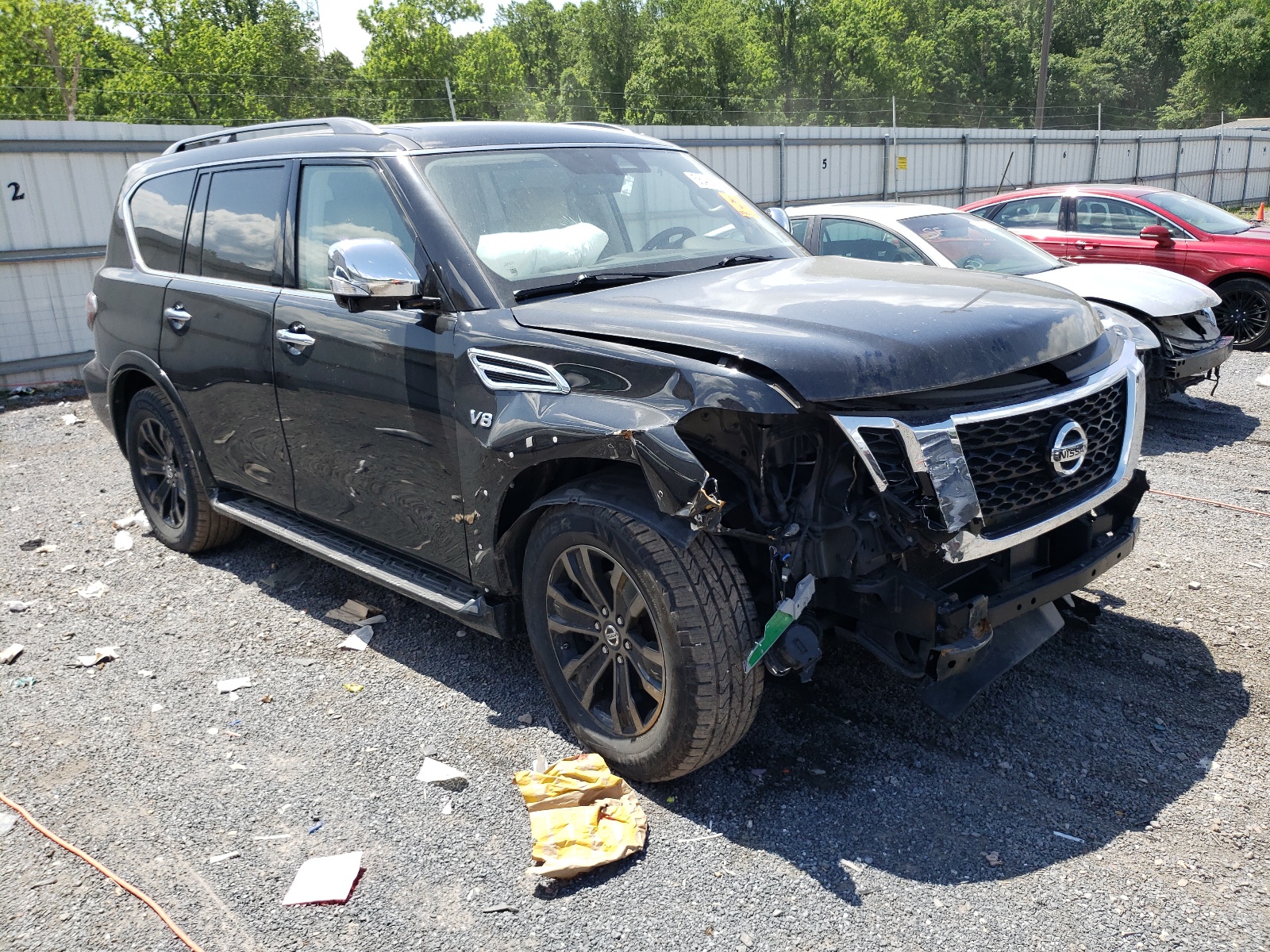 2019 Nissan Armada Platinum vin: JN8AY2NE6K9757422