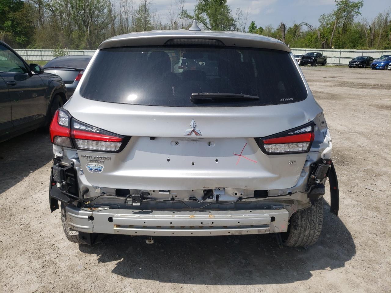 2020 Mitsubishi Outlander Sport Es VIN: JA4AR3AU7LU017883 Lot: 54596444