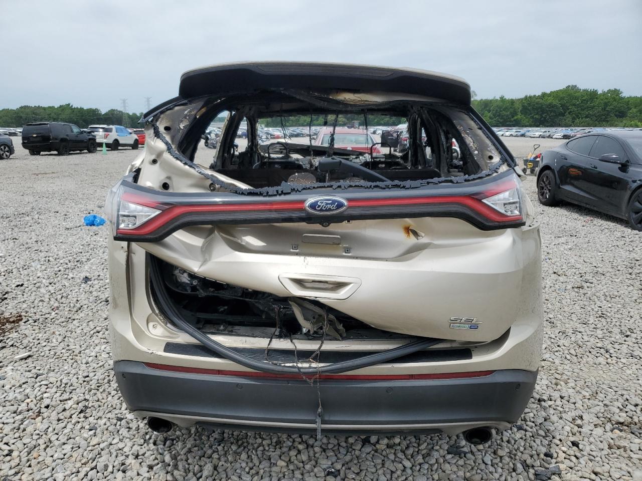 2018 Ford Edge Sel VIN: 2FMPK4J9XJBC56400 Lot: 56311194