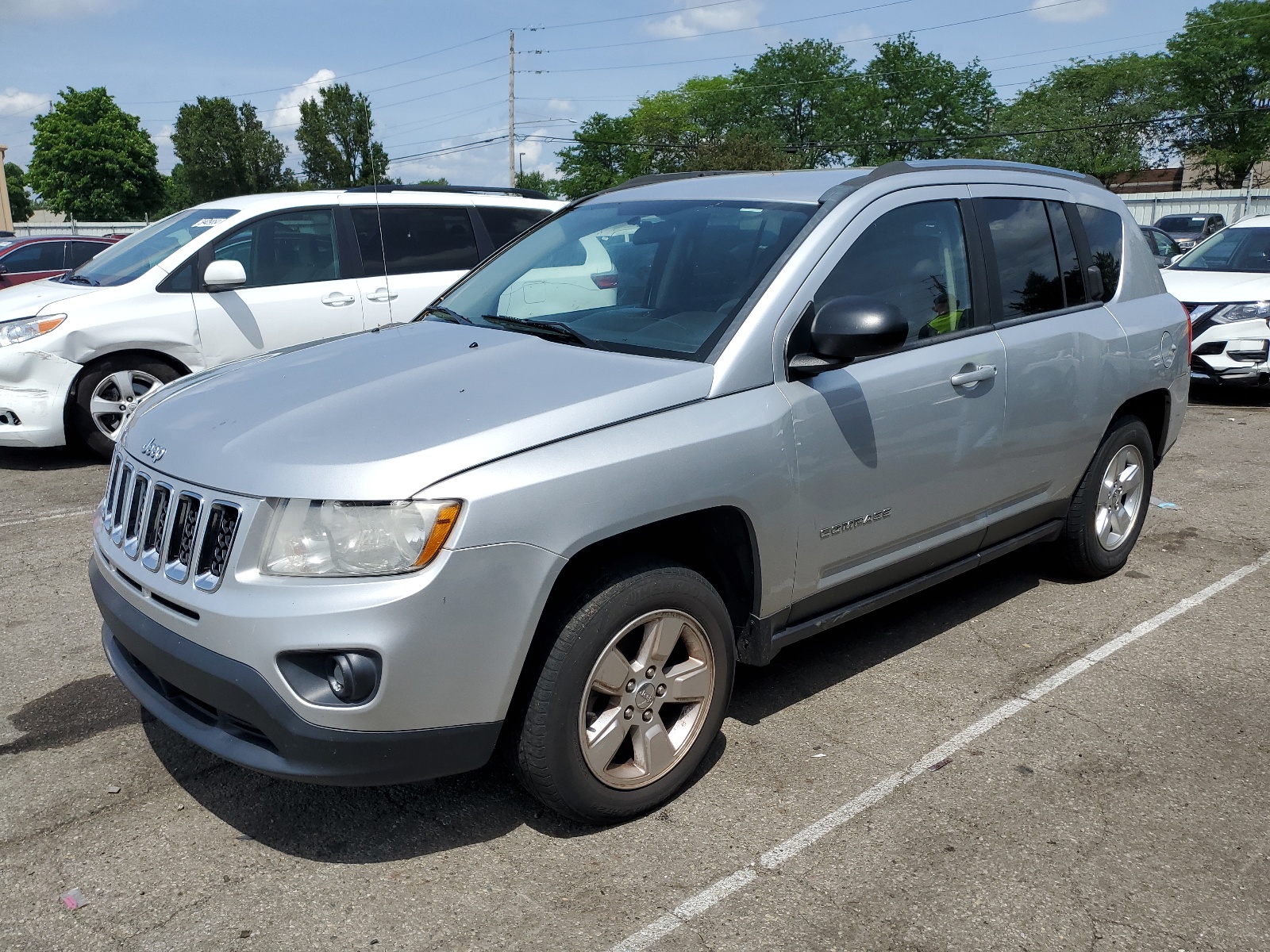 2013 Jeep Compass Sport vin: 1C4NJCBA6DD272772