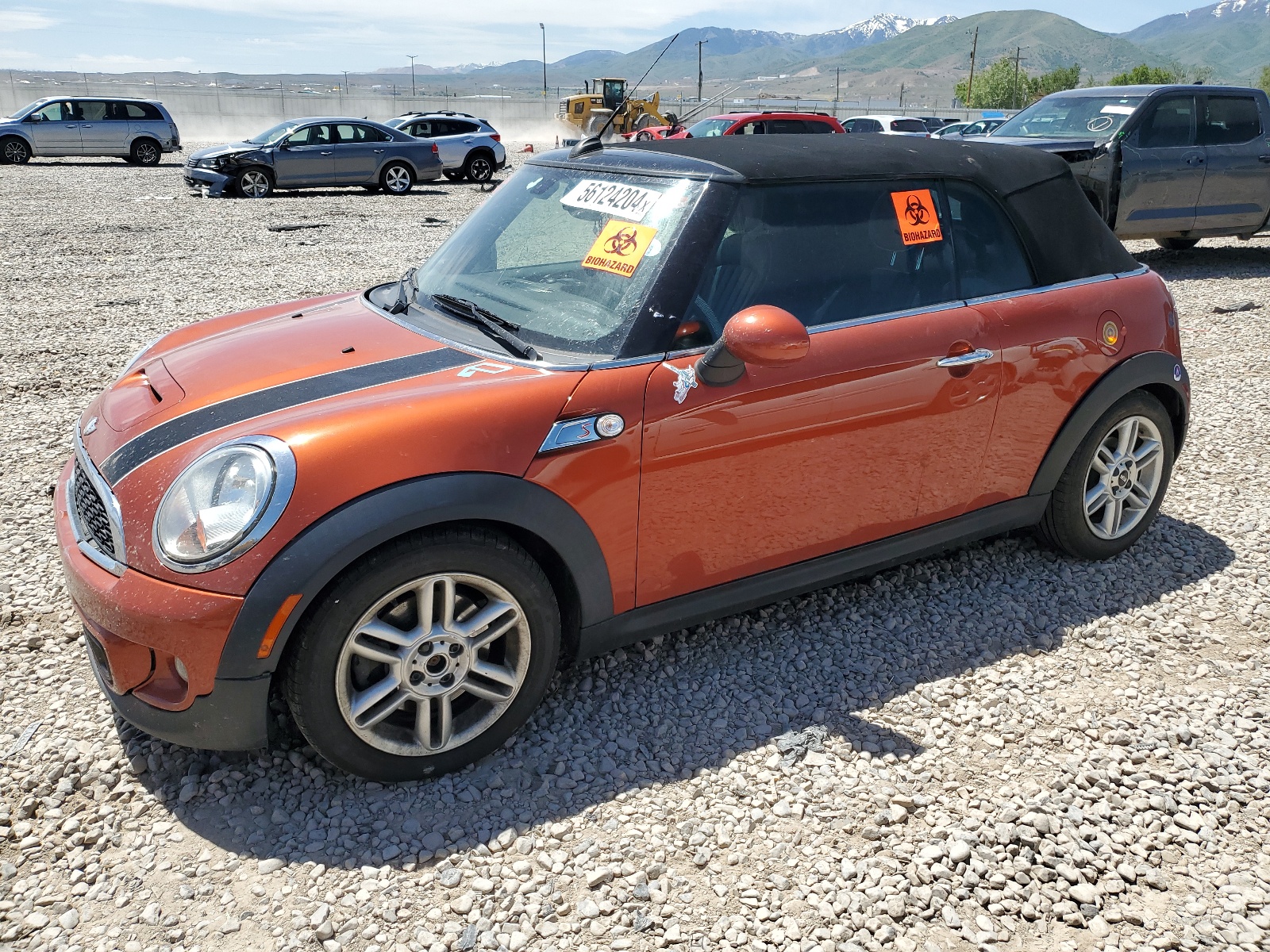 2012 Mini Cooper S vin: WMWZP3C56CT250127