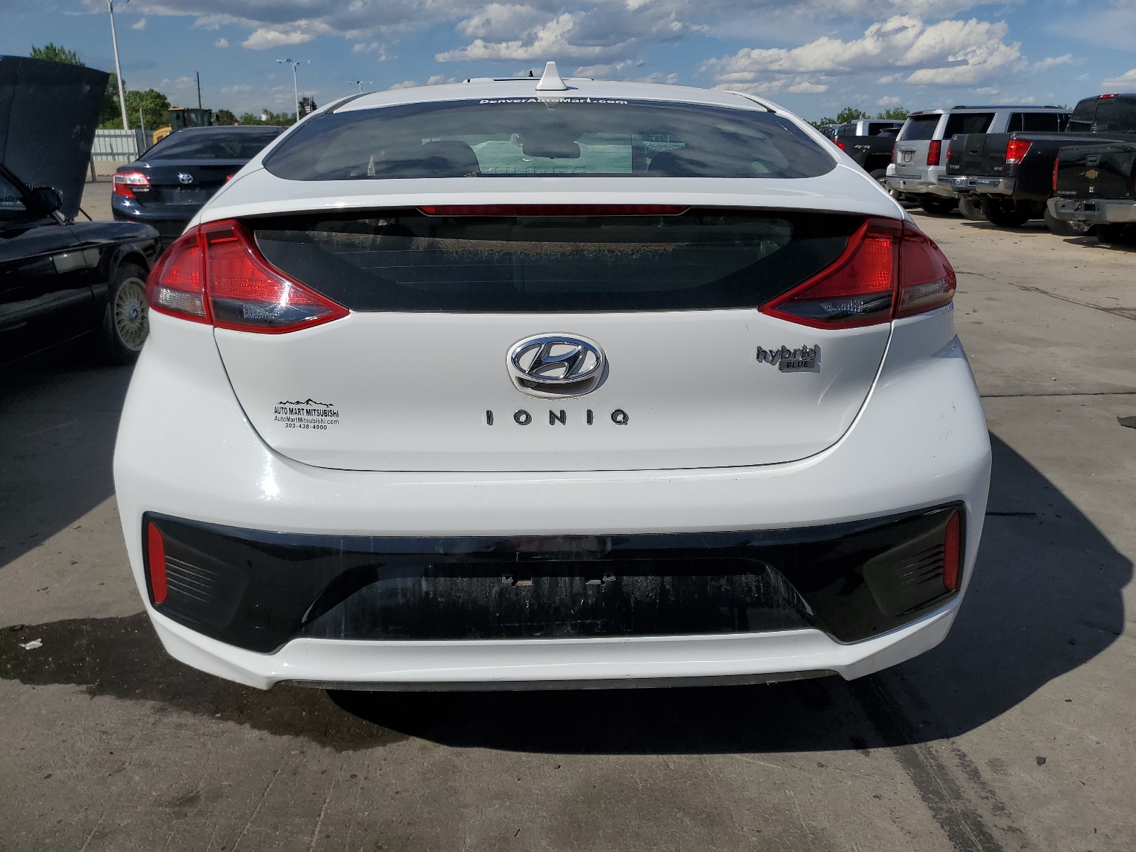 KMHC65LC3KU175123 2019 Hyundai Ioniq Blue