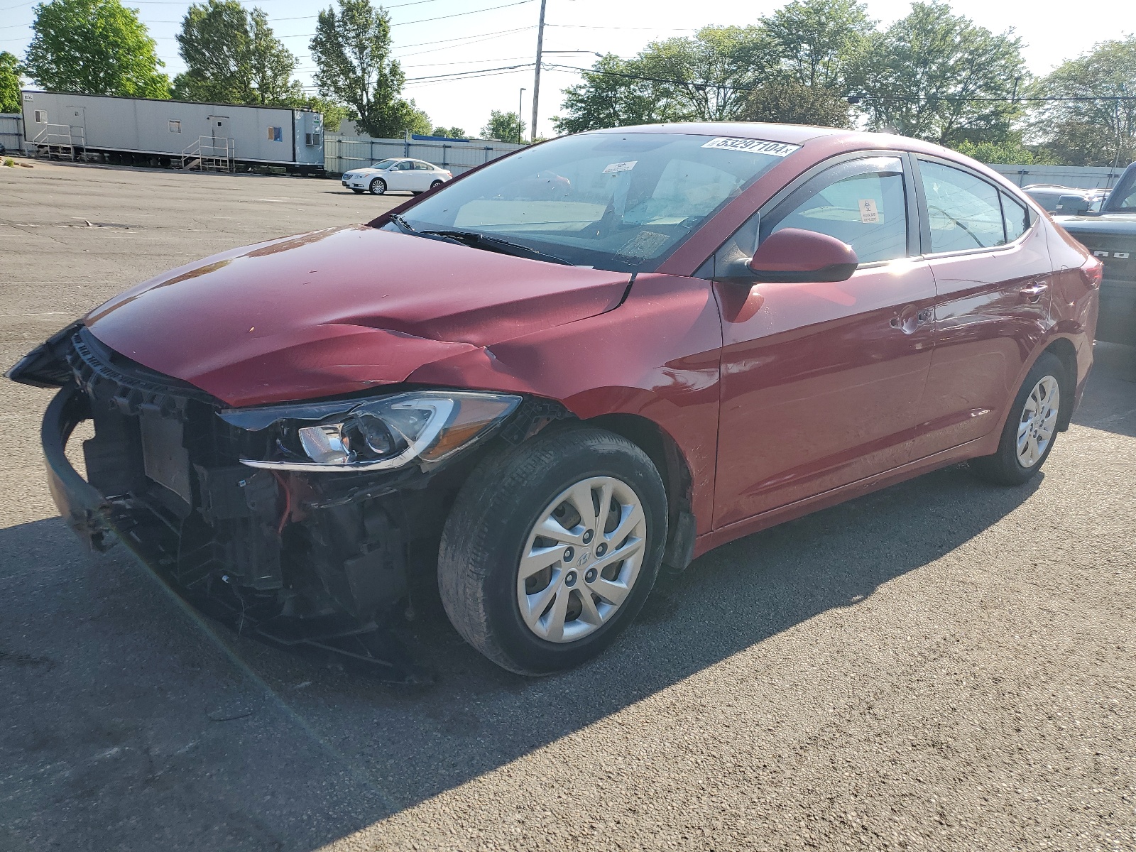 2017 Hyundai Elantra Se vin: KMHD74LF6HU421533