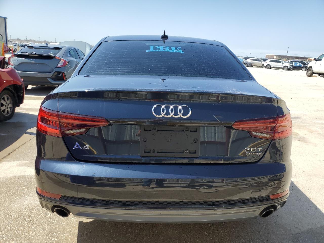 2018 Audi A4 Premium VIN: WAUDNAF49JN018291 Lot: 54509484