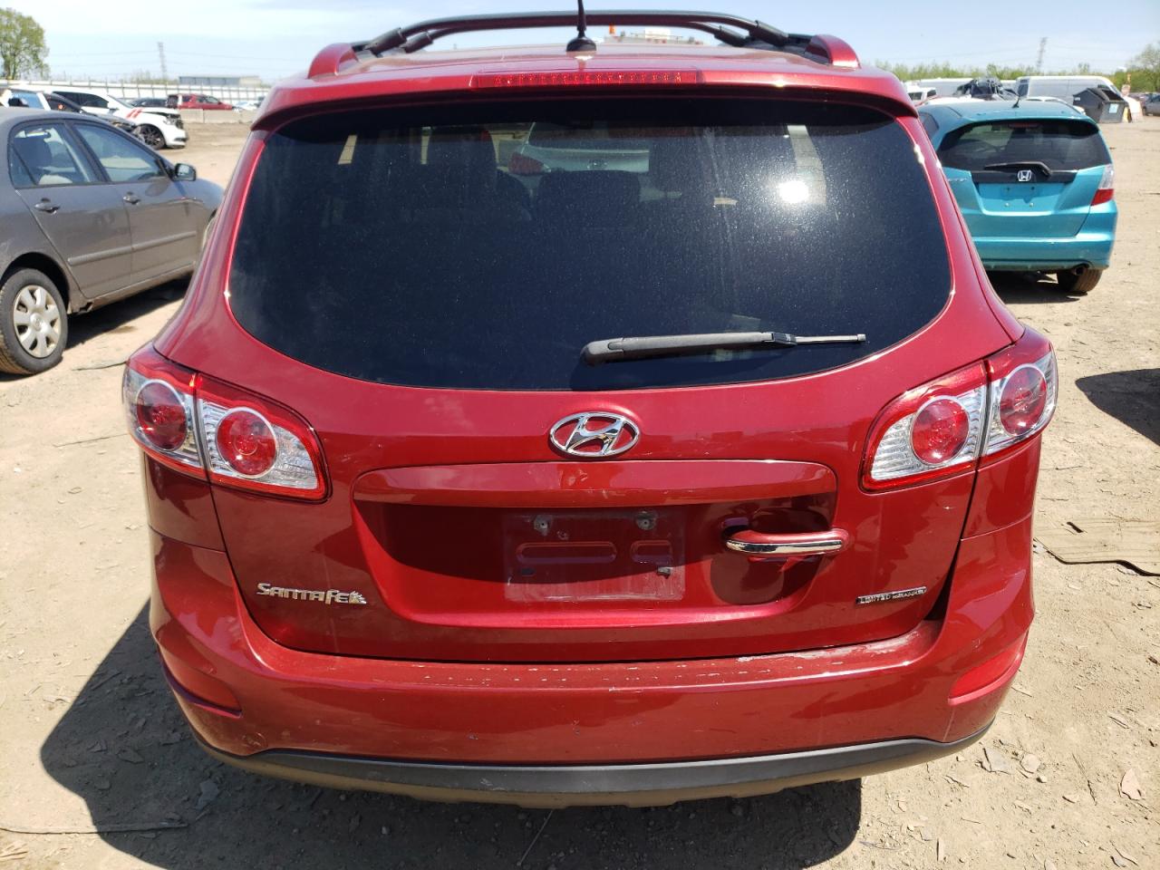 2012 Hyundai Santa Fe Limited VIN: 5XYZKDAG8CG110409 Lot: 53033864