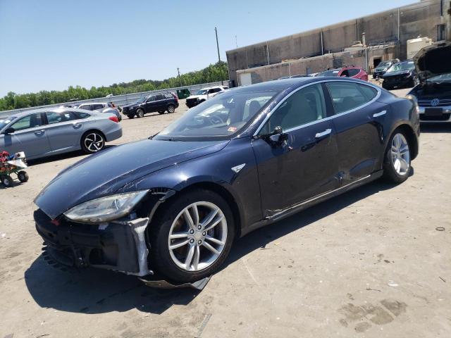  TESLA MODEL S 2014 Синий