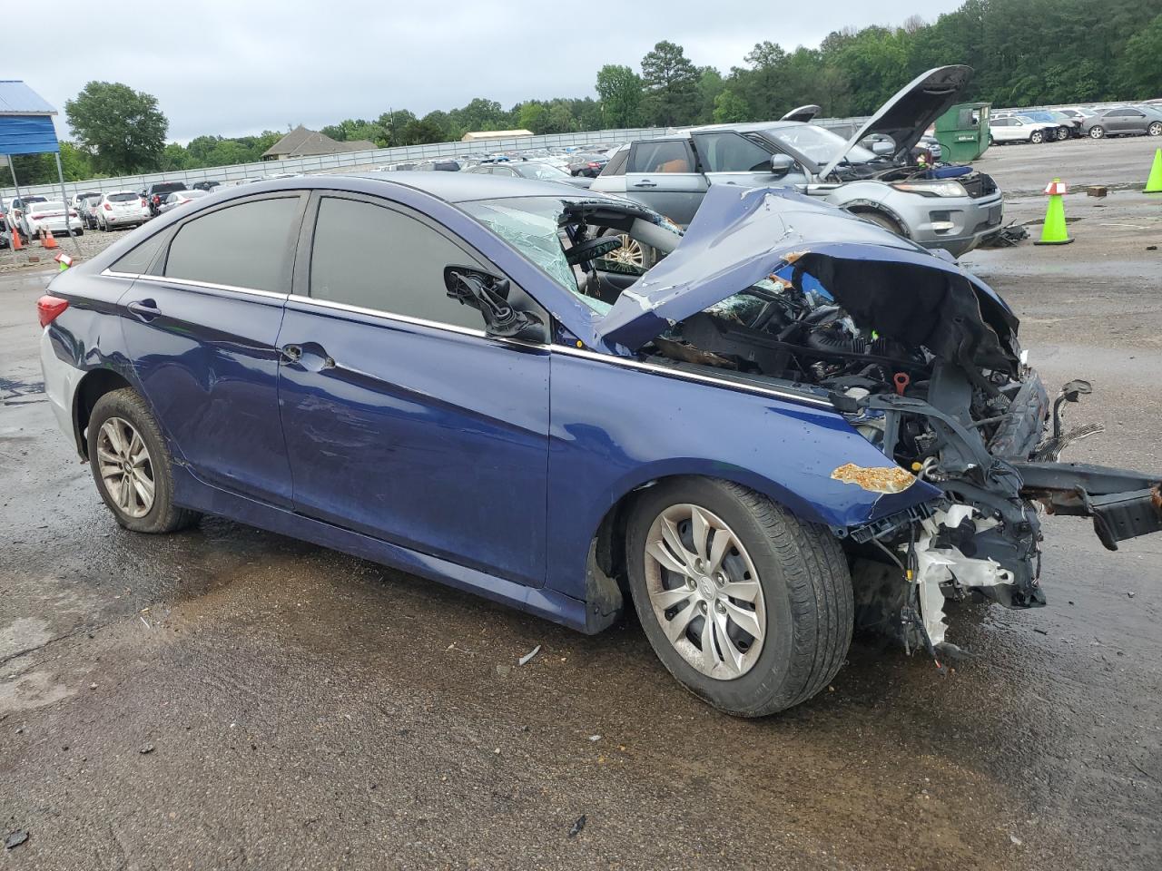 2014 Hyundai Sonata Gls VIN: 5NPEB4AC0EH871586 Lot: 54564044