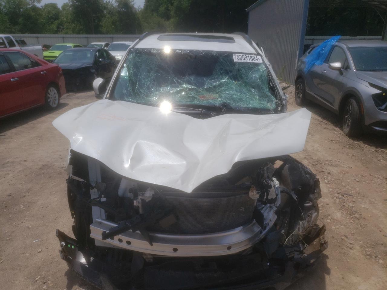 2022 Honda Pilot Se VIN: 5FNYF5H27NB005838 Lot: 53591804