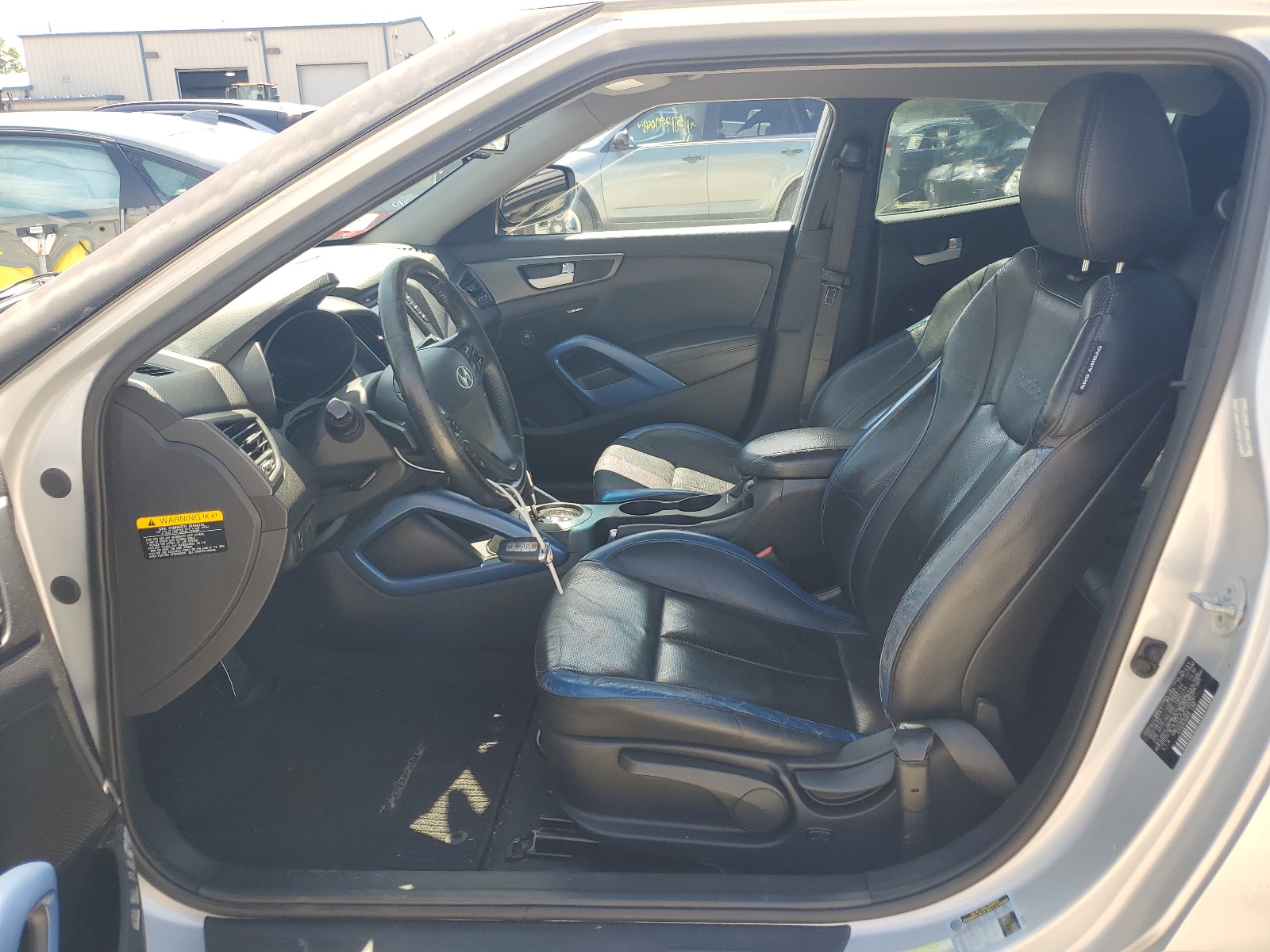 KMHTC6AE9EU182391 2014 Hyundai Veloster Turbo