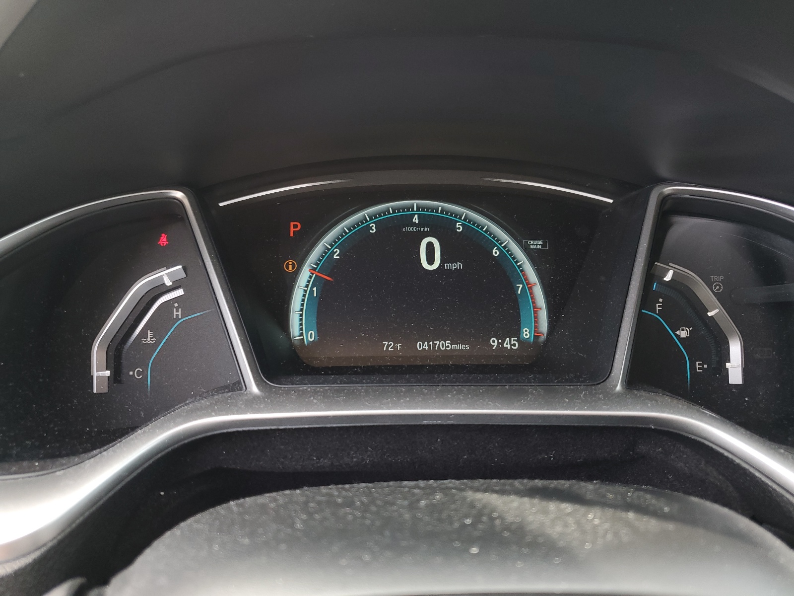 2HGFC2F73JH524694 2018 Honda Civic Ex