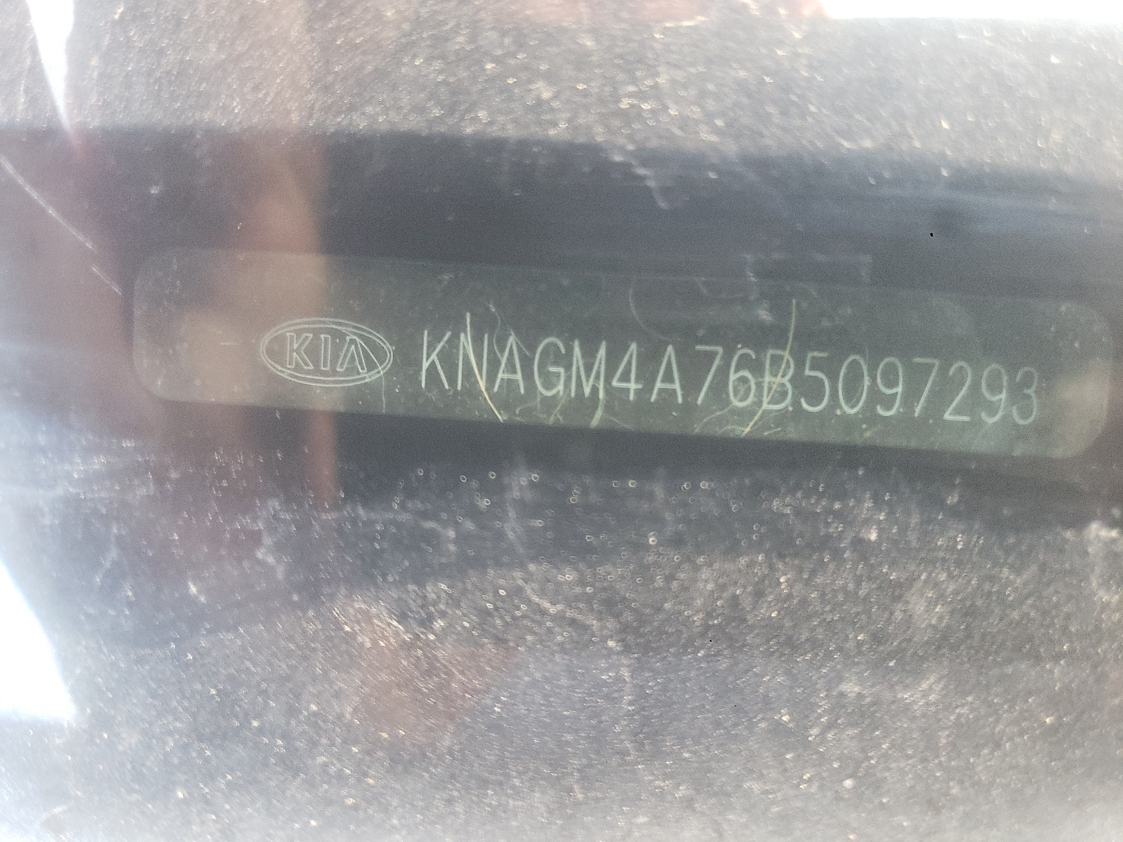 KNAGM4A76B5097293 2011 Kia Optima Lx