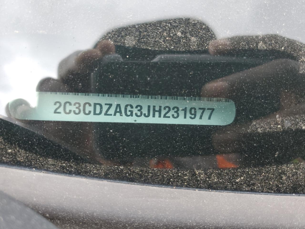 2018 Dodge Challenger Sxt VIN: 2C3CDZAG3JH231977 Lot: 56096244