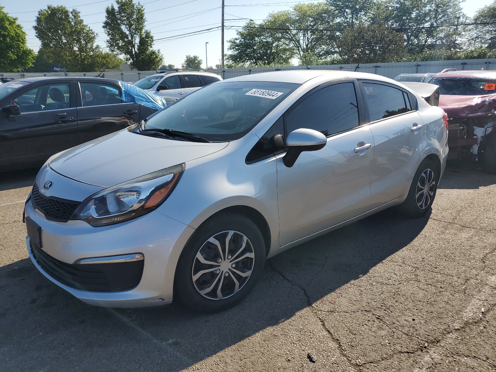 2016 Kia Rio Lx vin: KNADM4A35G6637721
