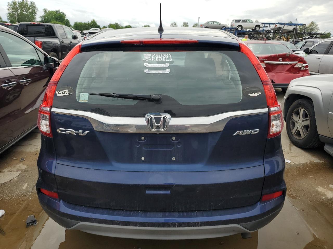 2015 Honda Cr-V Lx VIN: 5J6RM4H35FL063341 Lot: 55279554