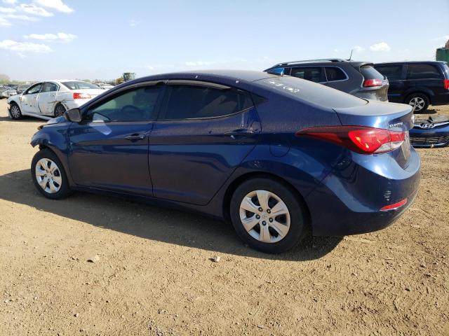  HYUNDAI ELANTRA 2016 Granatowy