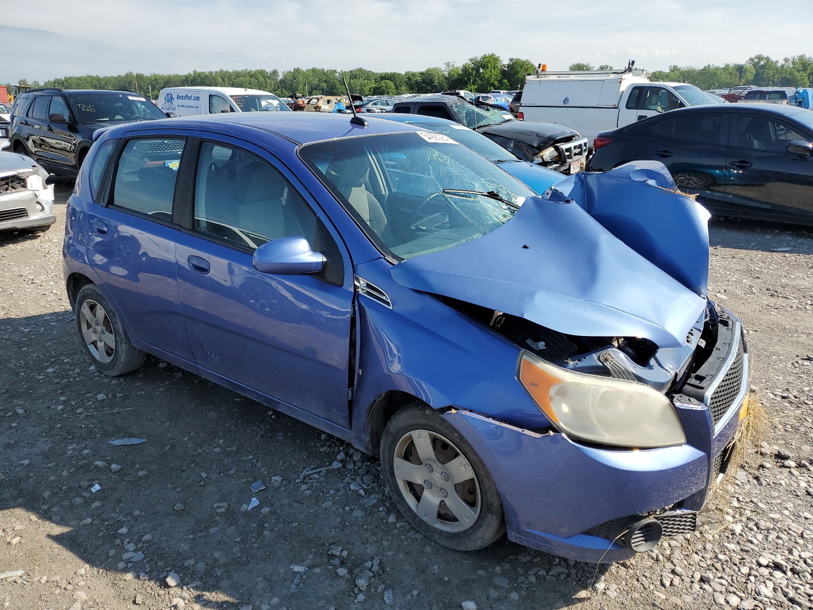 KL1TD66E19B320220 2009 Chevrolet Aveo Ls