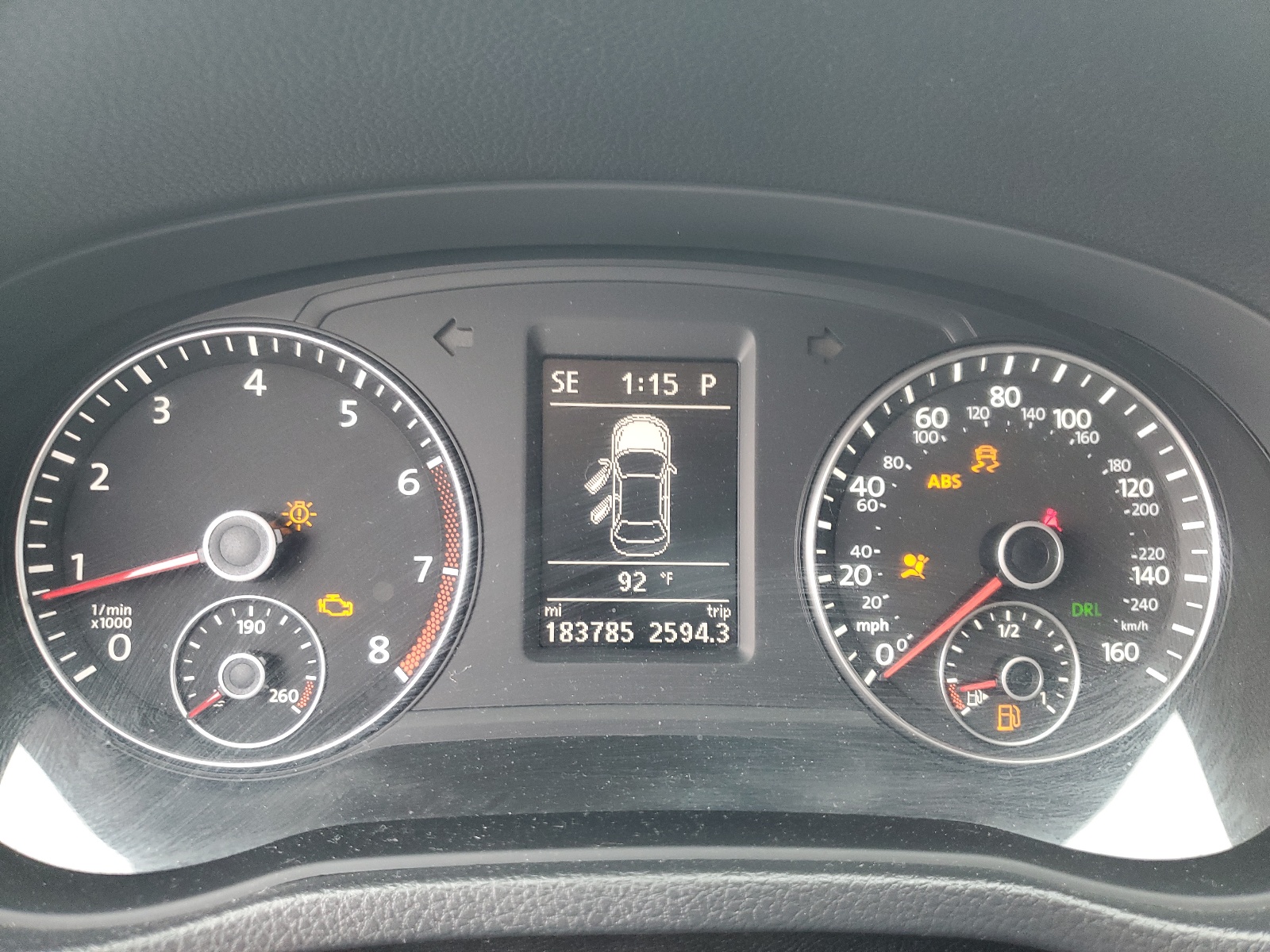 1VWBP7A3XDC034230 2013 Volkswagen Passat Se