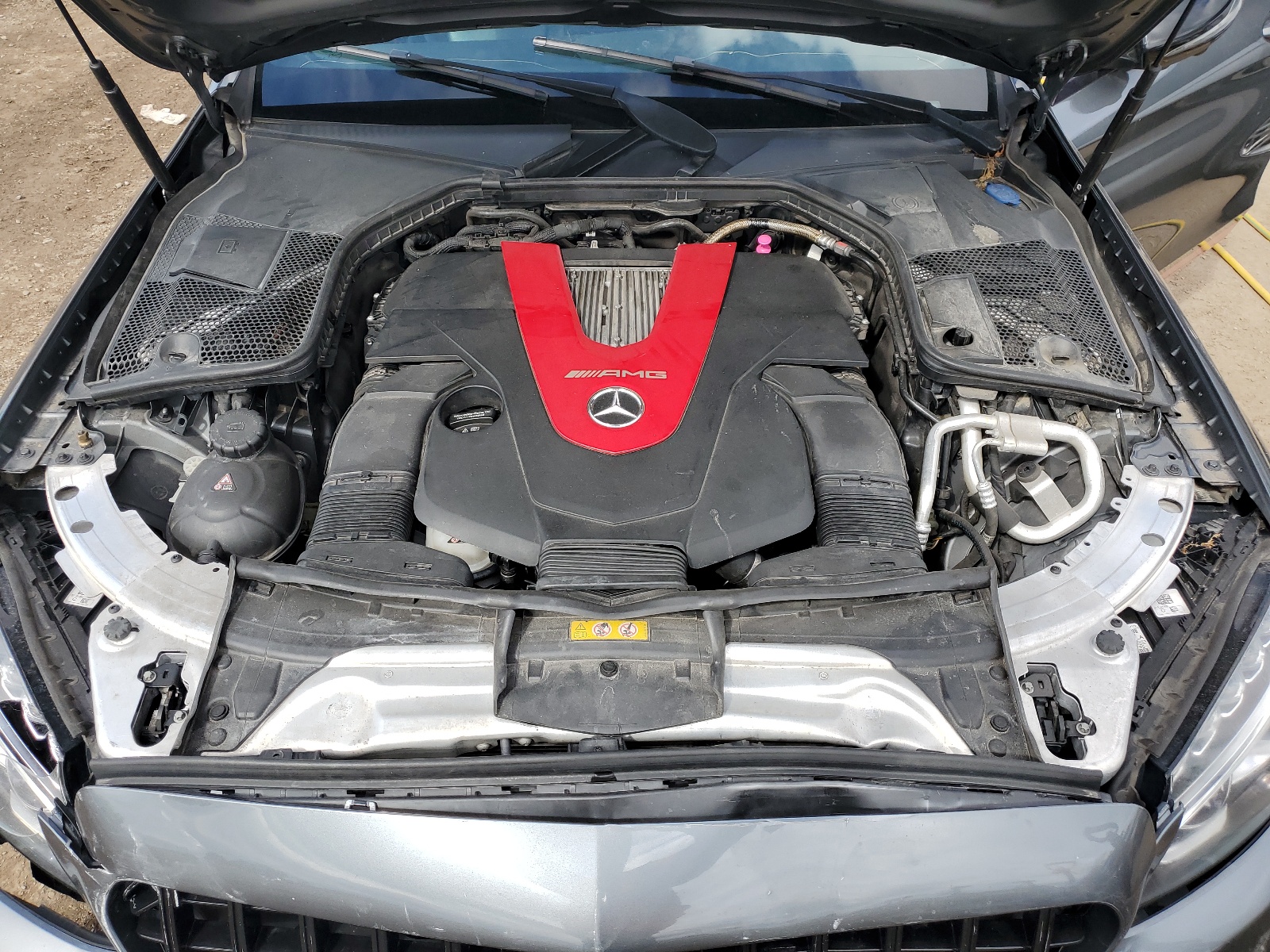 55SWF6EB8JU260024 2018 Mercedes-Benz C 43 4Matic Amg