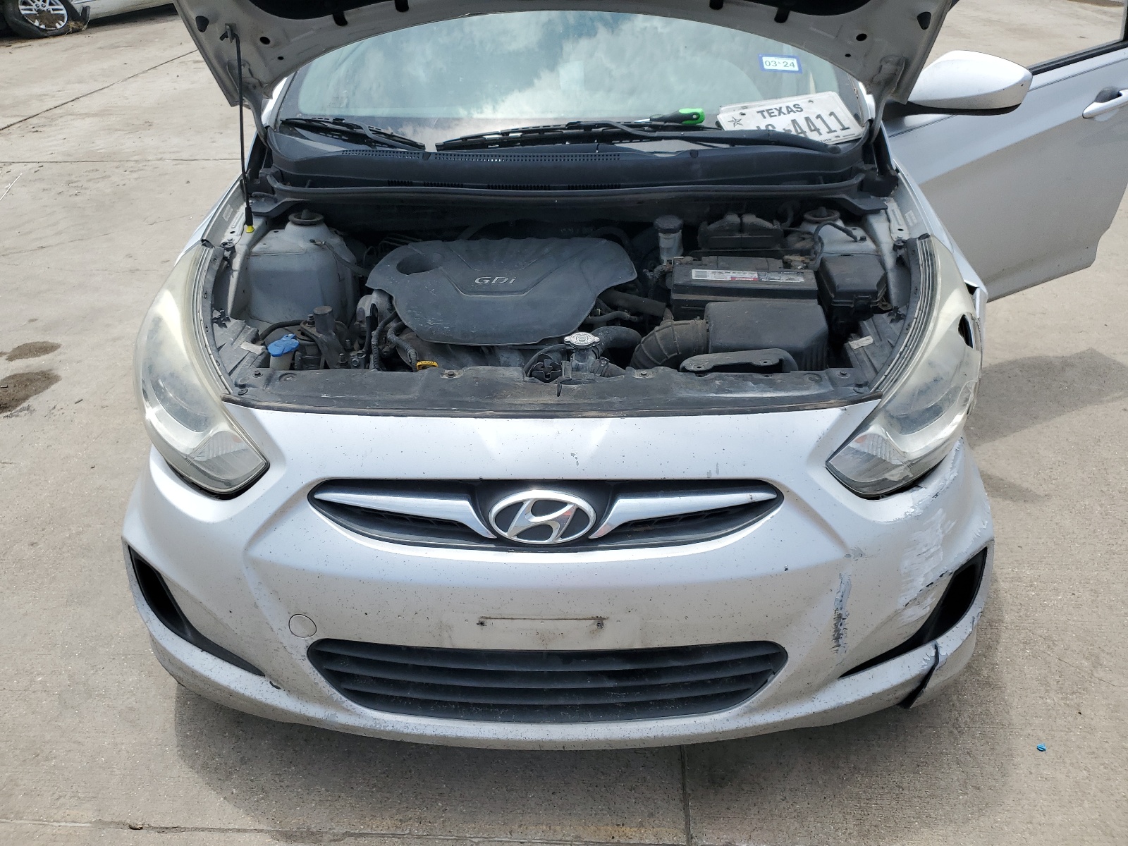 KMHCT4AEXDU291929 2013 Hyundai Accent Gls