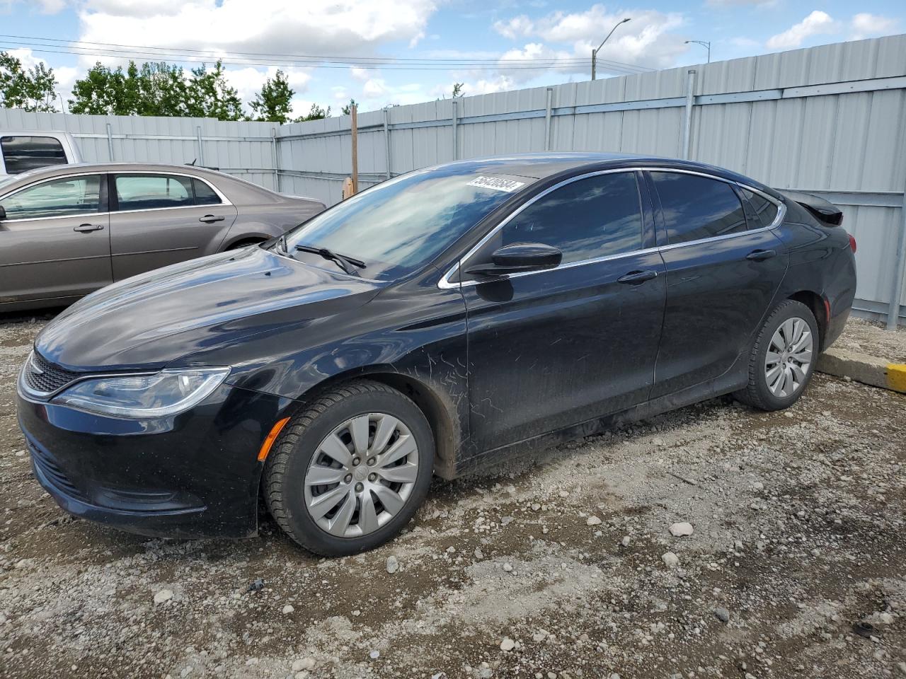 2015 Chrysler 200 Lx black null gas 1C3CCCFB0FN549857 photo #1