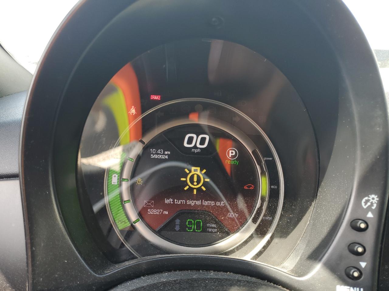 2016 Fiat 500 Electric VIN: 3C3CFFGE8GT113745 Lot: 53876134