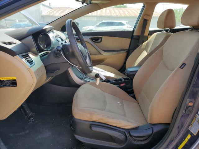  HYUNDAI ELANTRA 2013 Синий