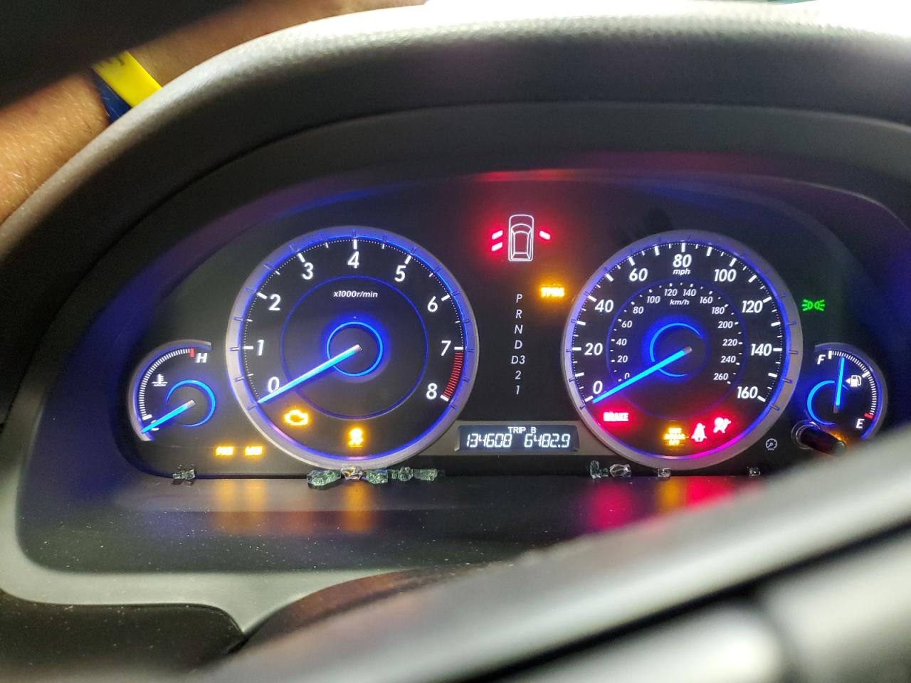 2013 Honda Crosstour Exl VIN: 5J6TF3H53DL006063 Lot: 55962524