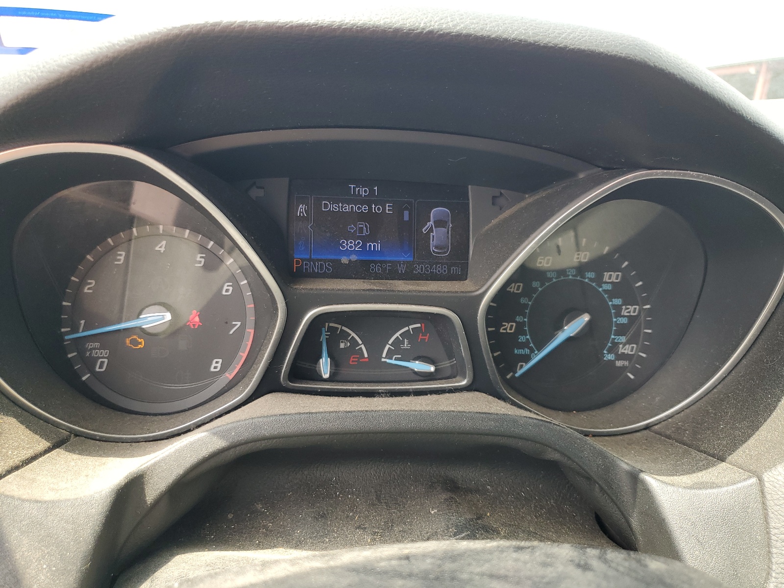 1FADP3N23DL163213 2013 Ford Focus Titanium