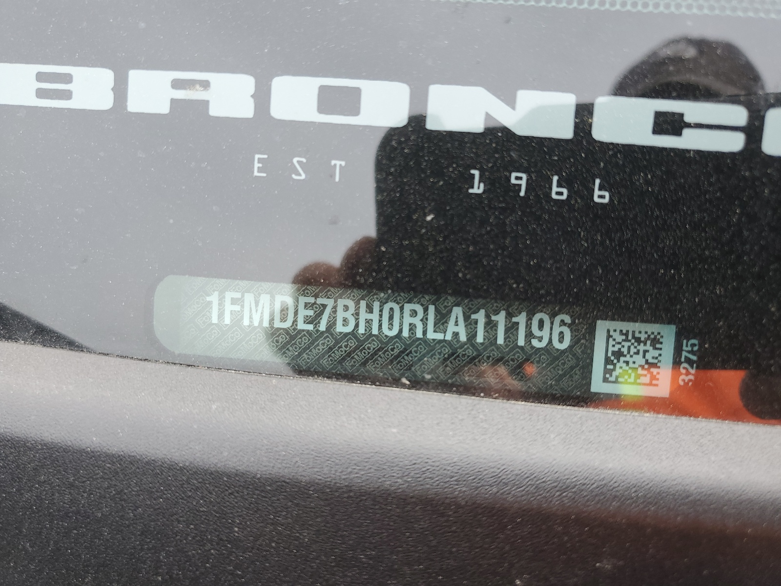 1FMDE7BH0RLA11196 2024 Ford Bronco Big Bend