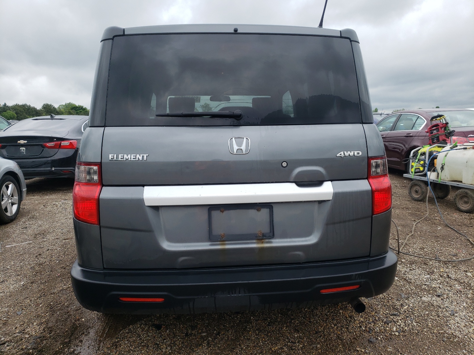 5J6YH2H71BL002263 2011 Honda Element Ex