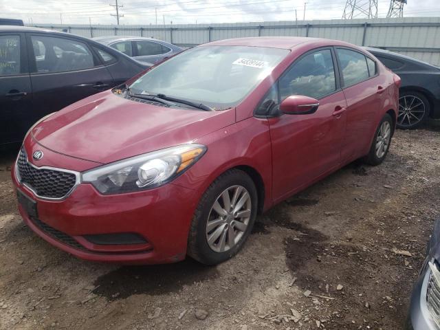  KIA FORTE 2016 Красный