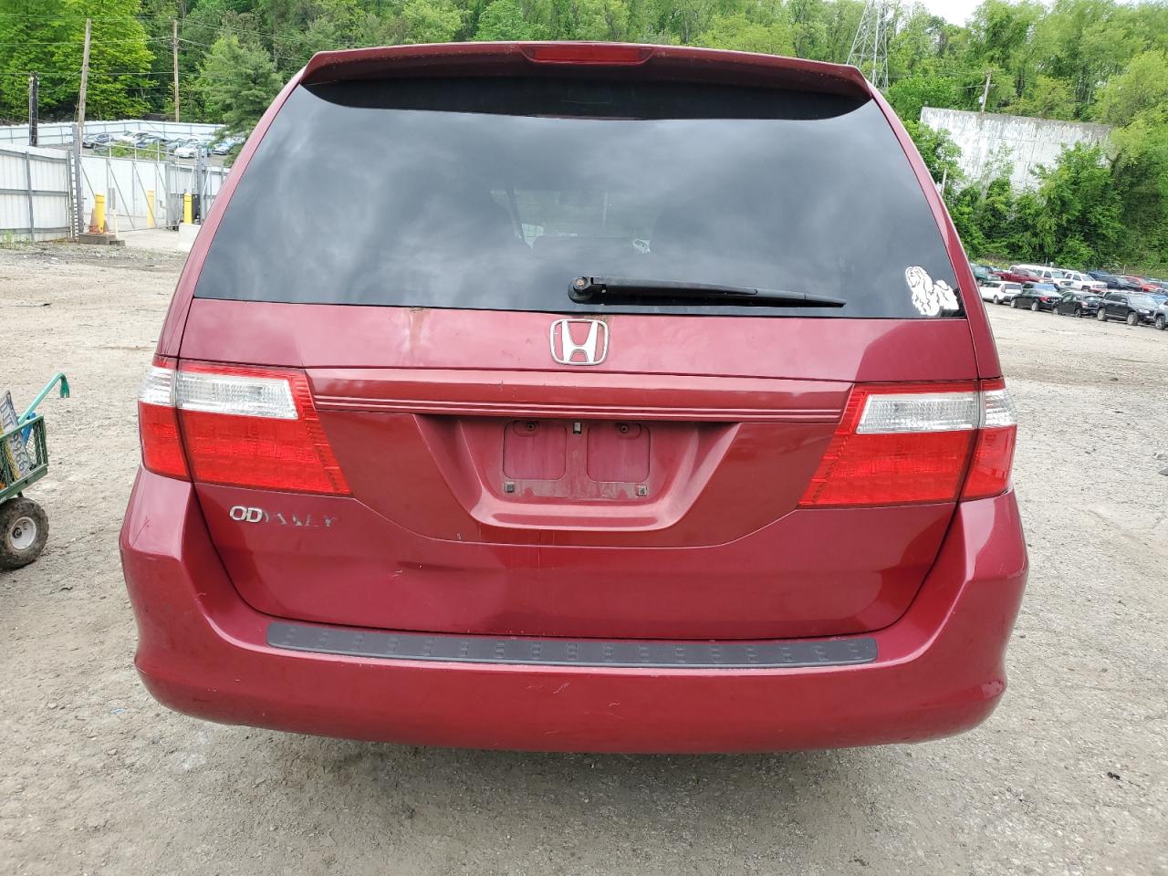 2006 Honda Odyssey Exl VIN: 5FNRL38686B428711 Lot: 52978214