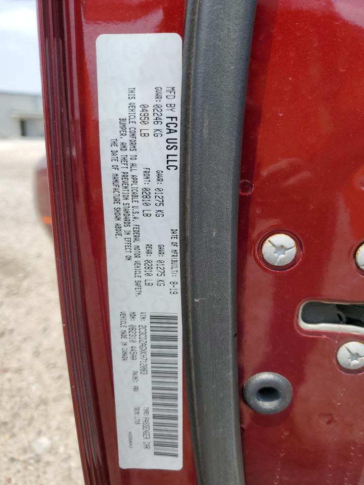 2019 Dodge Challenger Sxt VIN: 2C3CDZAGXKH712083 Lot: 56338954