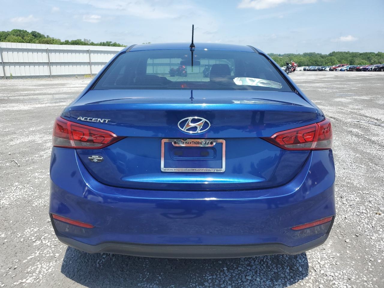 2022 Hyundai Accent Se VIN: 3KPC24A6XNE165330 Lot: 54055074