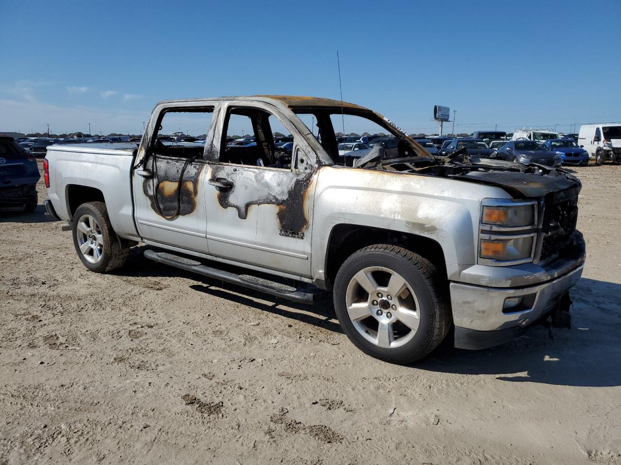 2015 Chevrolet Silverado C1500 Lt VIN: 3GCPCREC3FG483520 Lot: 55187054