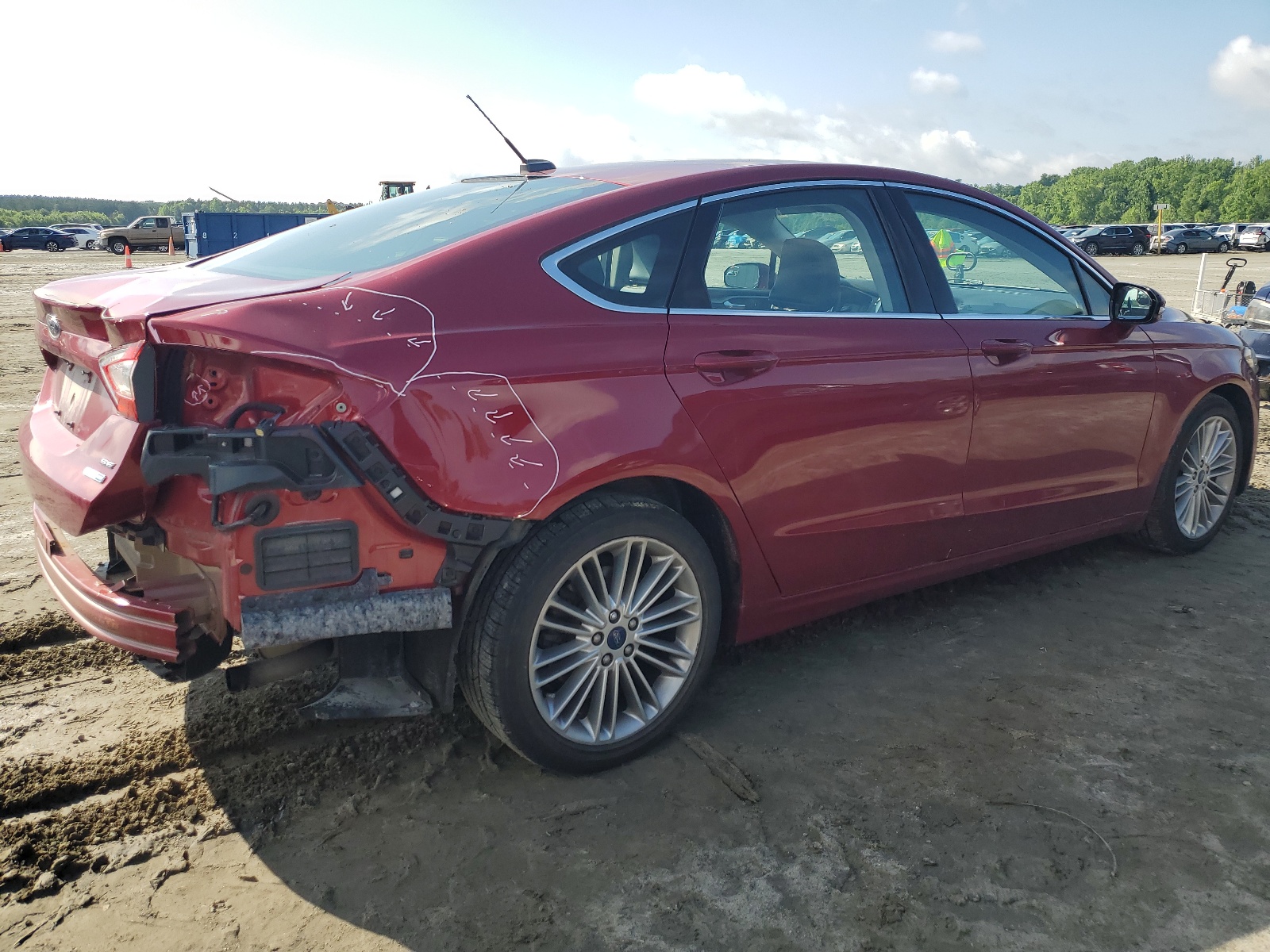 2015 Ford Fusion Se vin: 3FA6P0T96FR291618