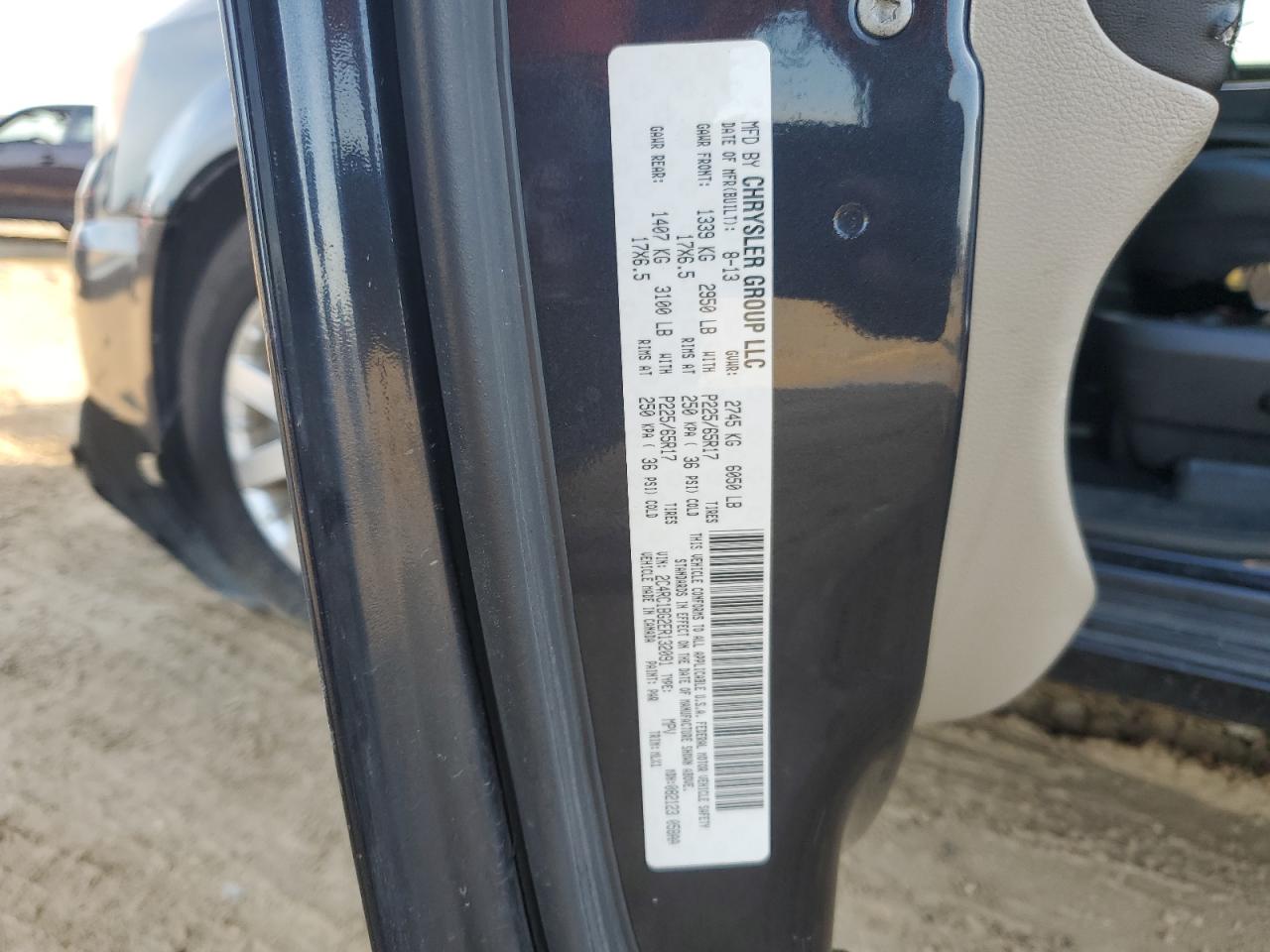 2014 Chrysler Town & Country Touring VIN: 2C4RC1BG2ER132091 Lot: 56667414