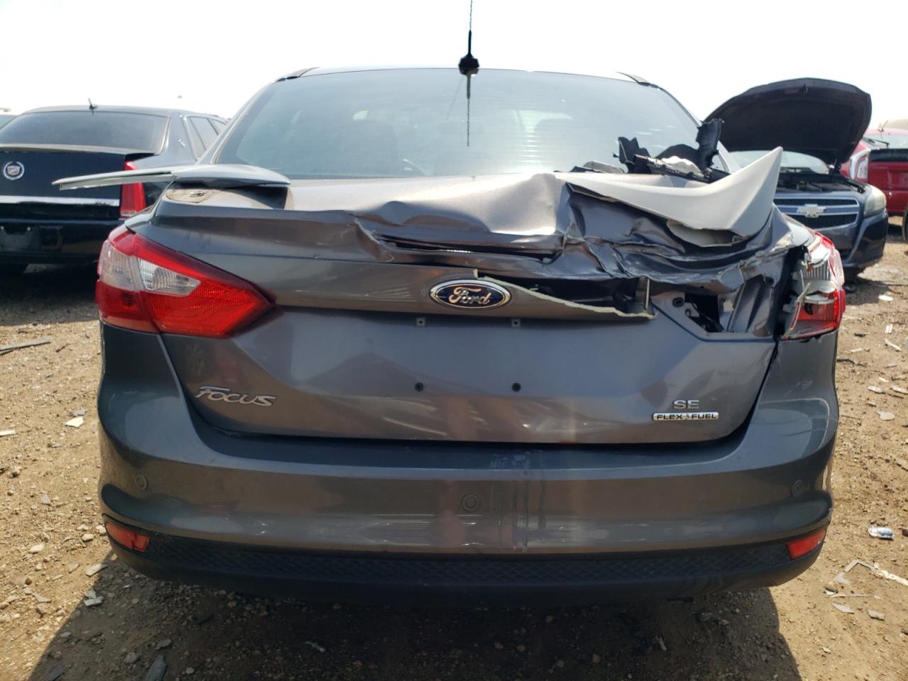 2014 Ford Focus Se VIN: 1FADP3F23EL345784 Lot: 55663814
