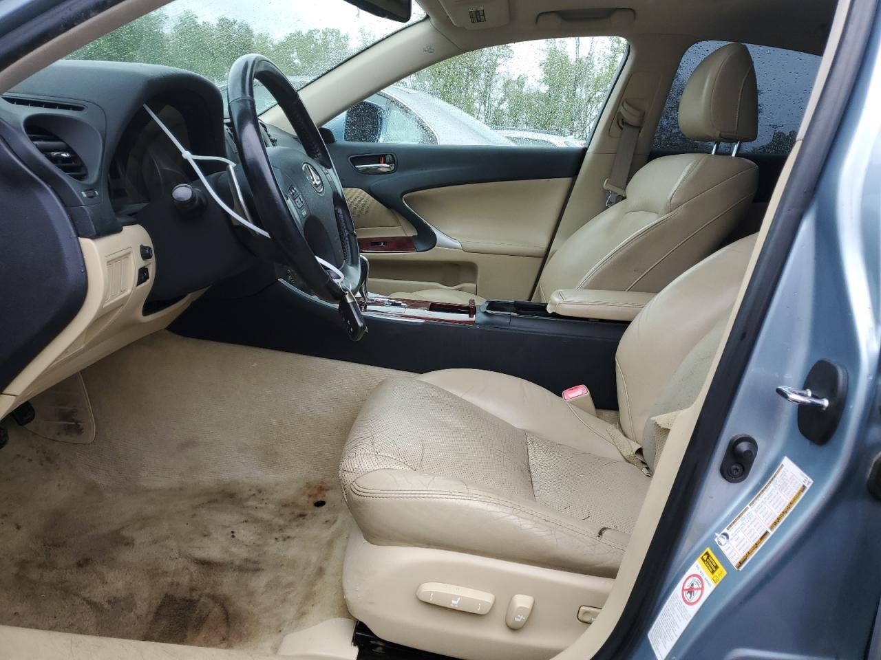 2007 Lexus Is 250 VIN: JTHBK262075036743 Lot: 54947224