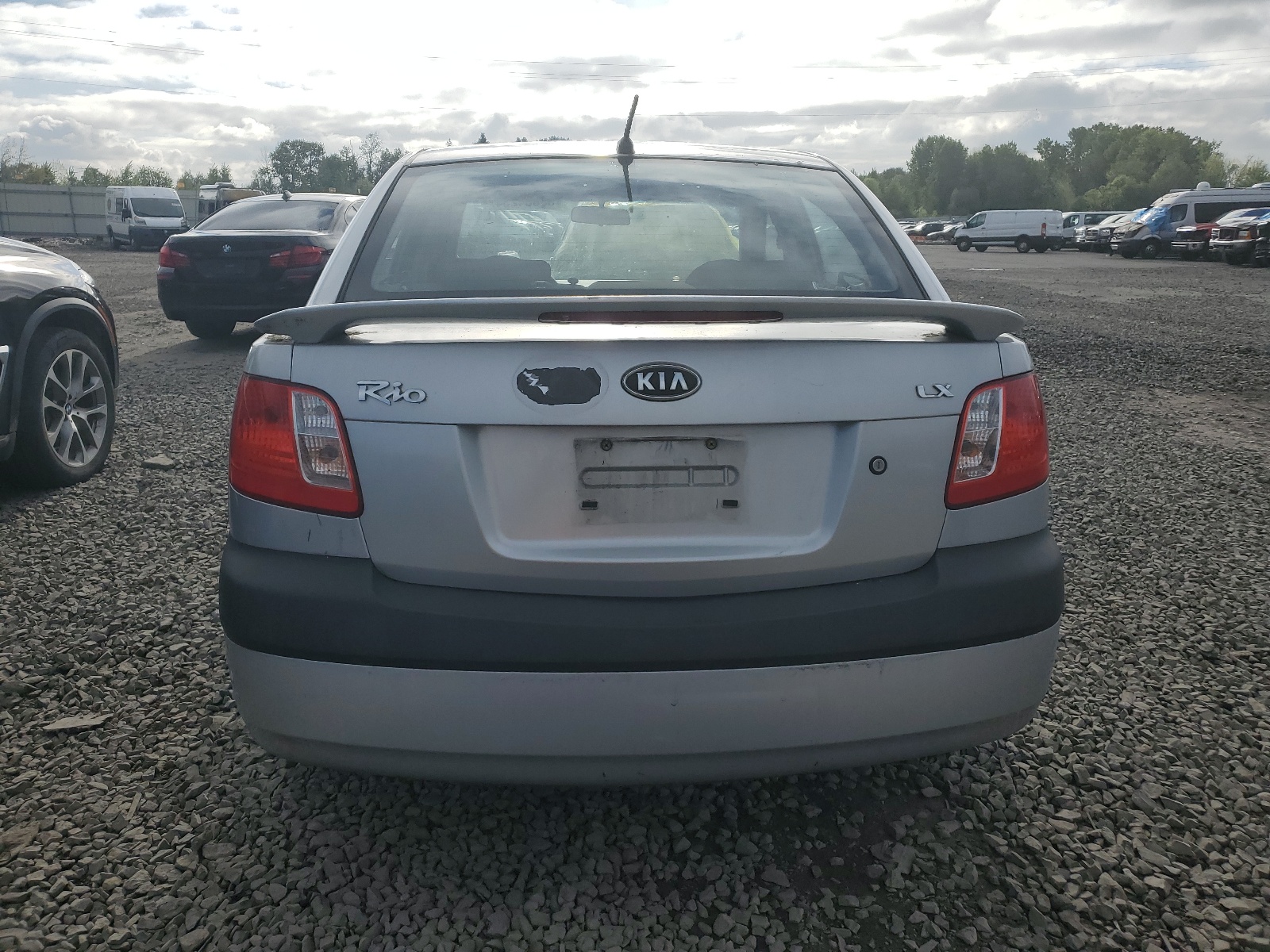 KNADE123876260750 2007 Kia Rio Base