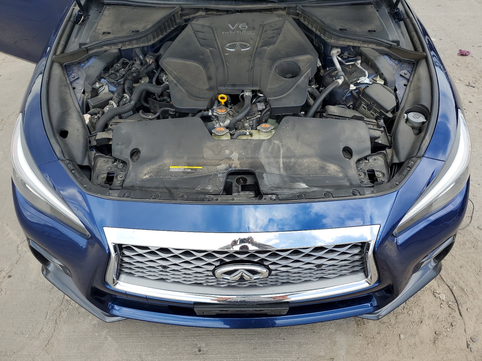 JN1FV7AR9LM660233 2020 Infiniti Q50 Red Sport 400