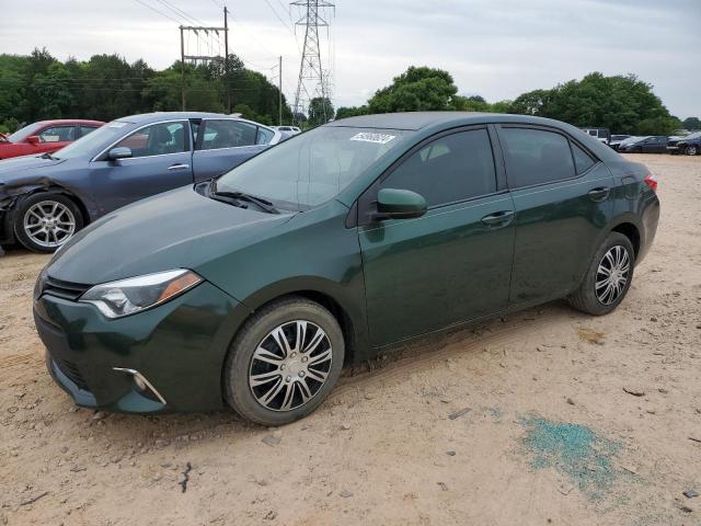 Sedans TOYOTA COROLLA 2014 Green