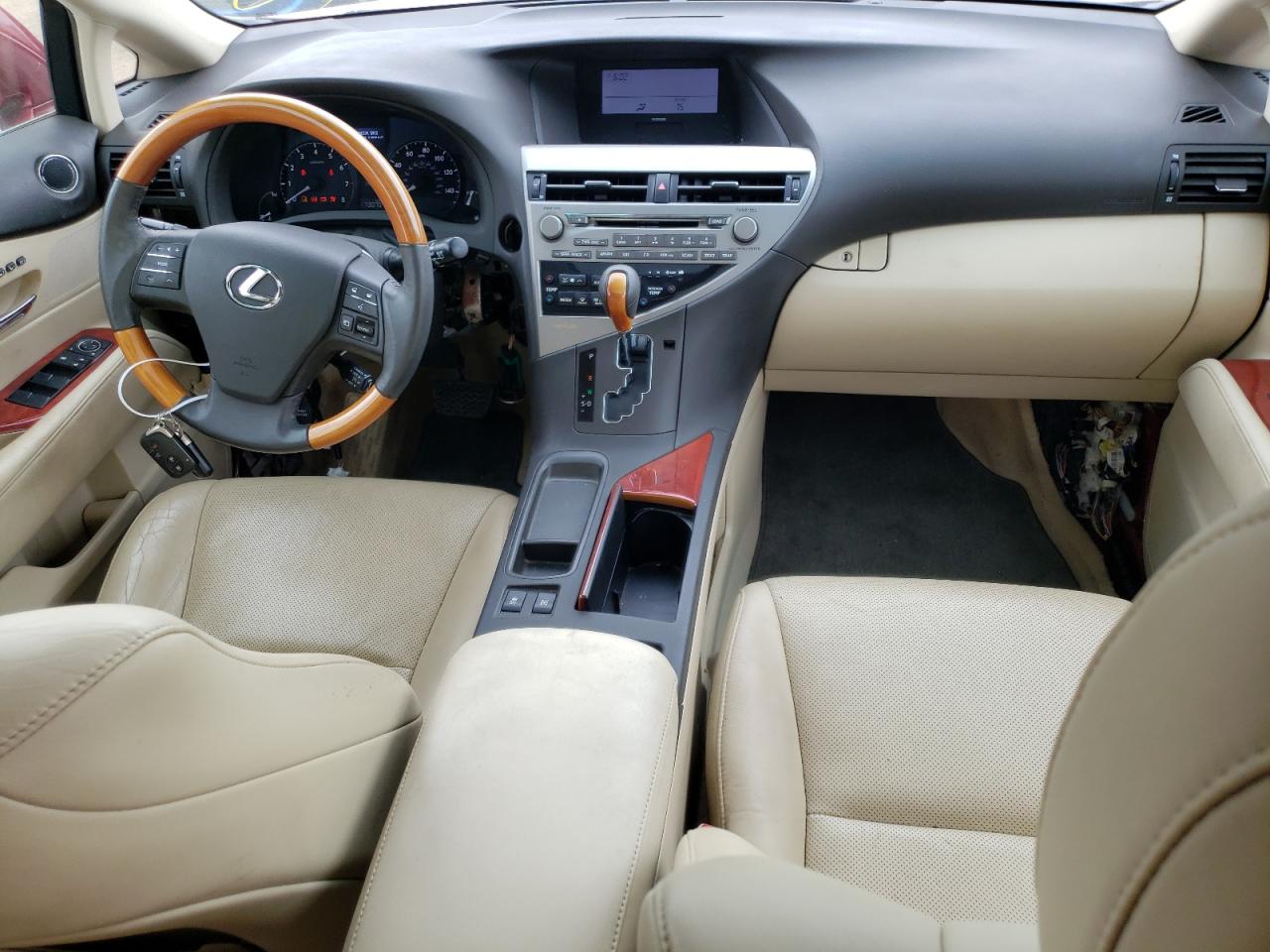 2012 Lexus Rx 350 VIN: 2T2BK1BA1CC140501 Lot: 53056664