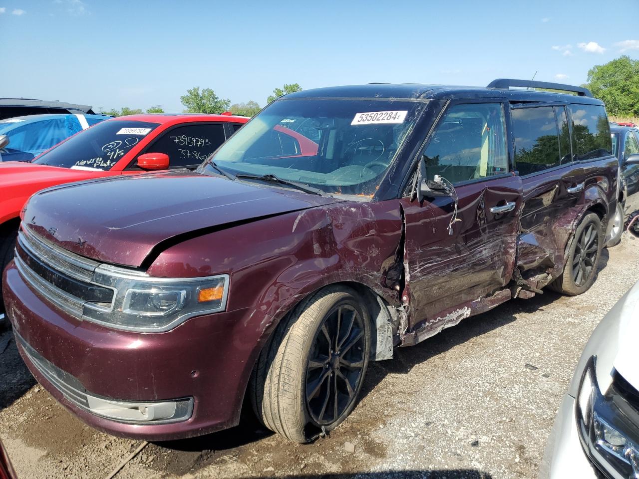 2017 Ford Flex Limited VIN: 2FMHK6DT4HBA03090 Lot: 53502284