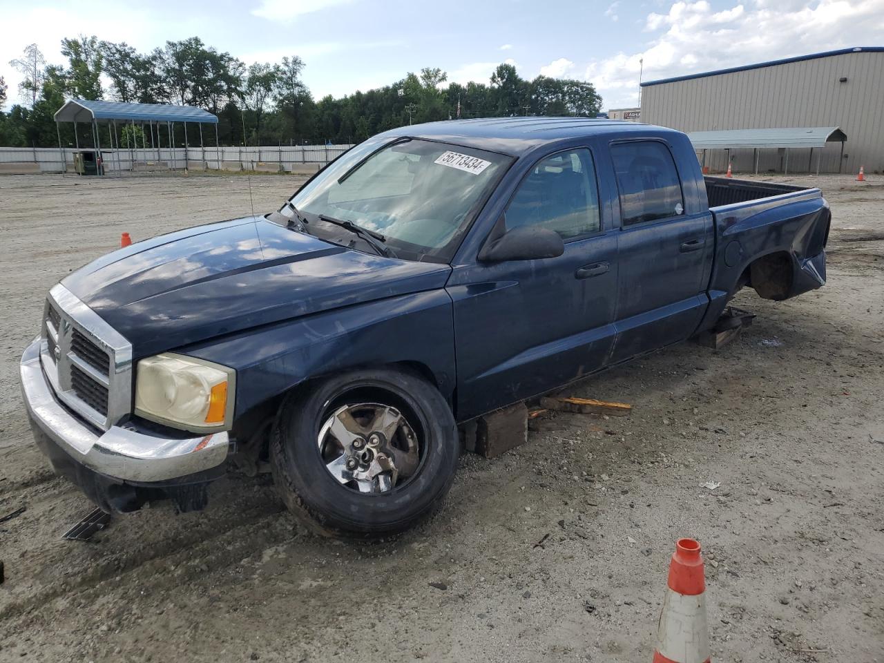2005 Dodge Dakota Quad Slt იყიდება Spartanburg-ში, SC - Undercarriage