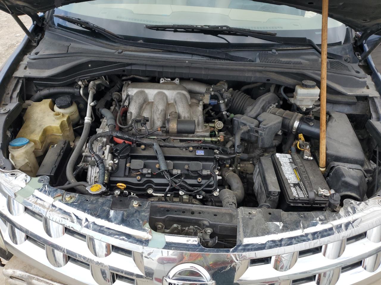 2003 Nissan Murano Sl VIN: JN8AZ08W33W224890 Lot: 53650094