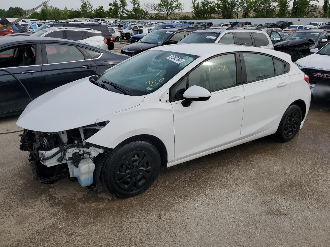 2019 Chevrolet Cruze Ls VIN: 3G1BC6SM0KS589154 Lot: 51309094