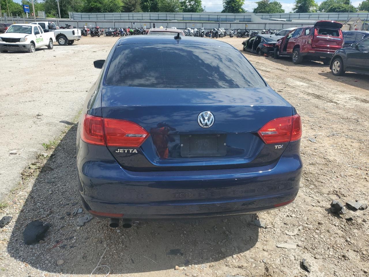 2012 Volkswagen Jetta Tdi VIN: 3VWLL7AJ6CM037735 Lot: 54278174