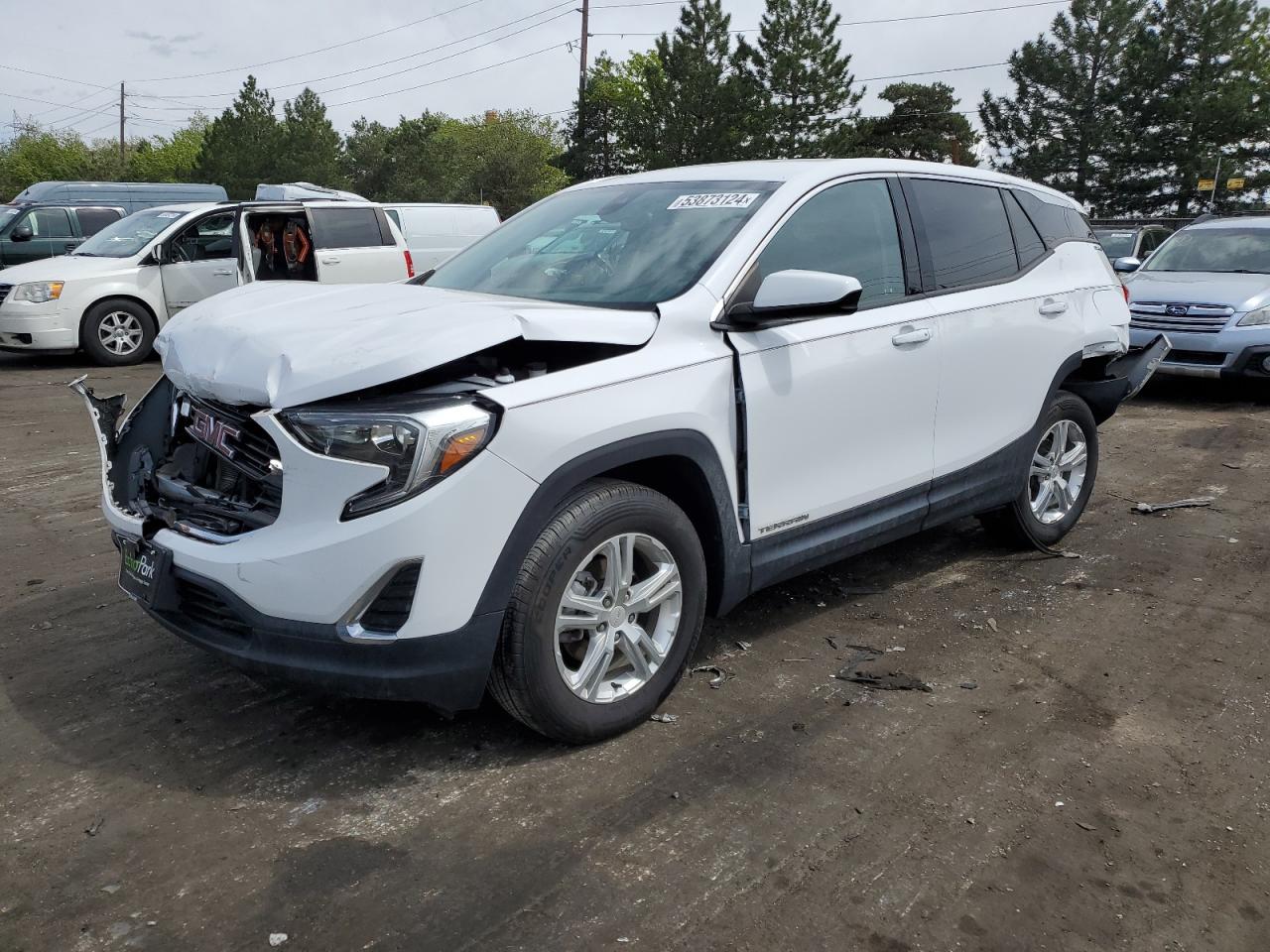 2020 GMC Terrain Sle VIN: 3GKALTEV6LL205822 Lot: 53873124