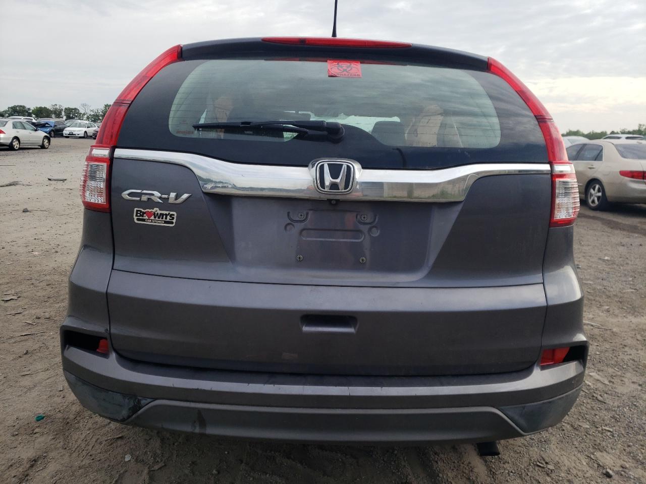 2015 Honda Cr-V Lx VIN: 2HKRM3H36FH544526 Lot: 56456294